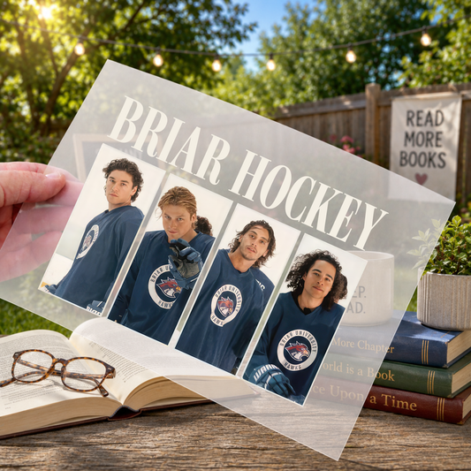 Book Fans DTF Print-Briar Hockey
