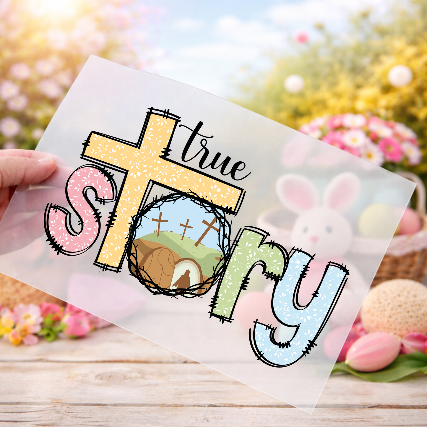 Easter DTF Transfer, Ready to Press Design