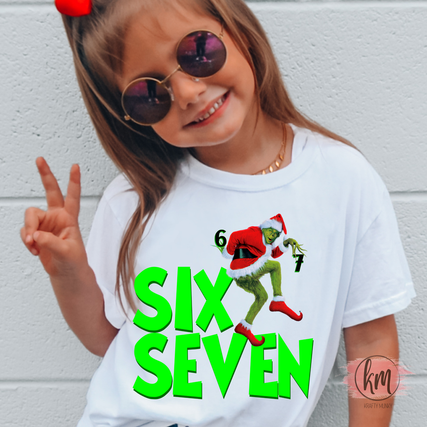 🎄 Six Seven Christmas Tee – Grinch Holiday Shirt