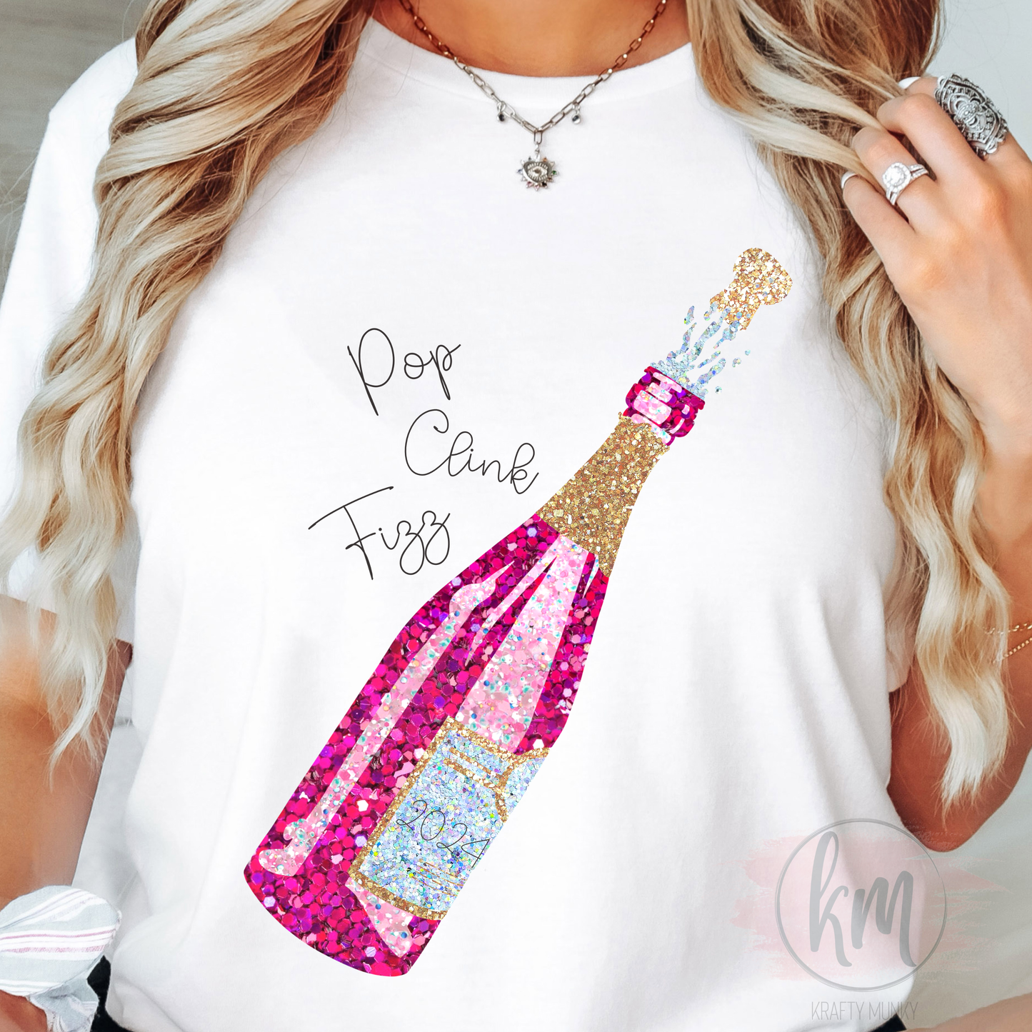 New Years DTF Print