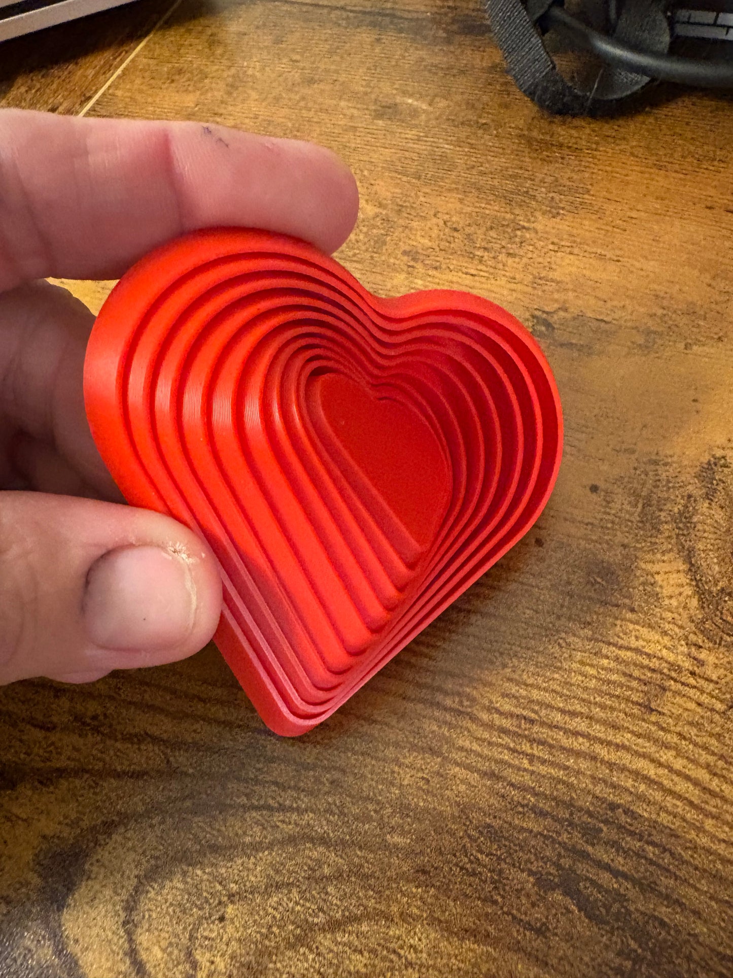 Heart-Shaped 3D-Printed Fidgets