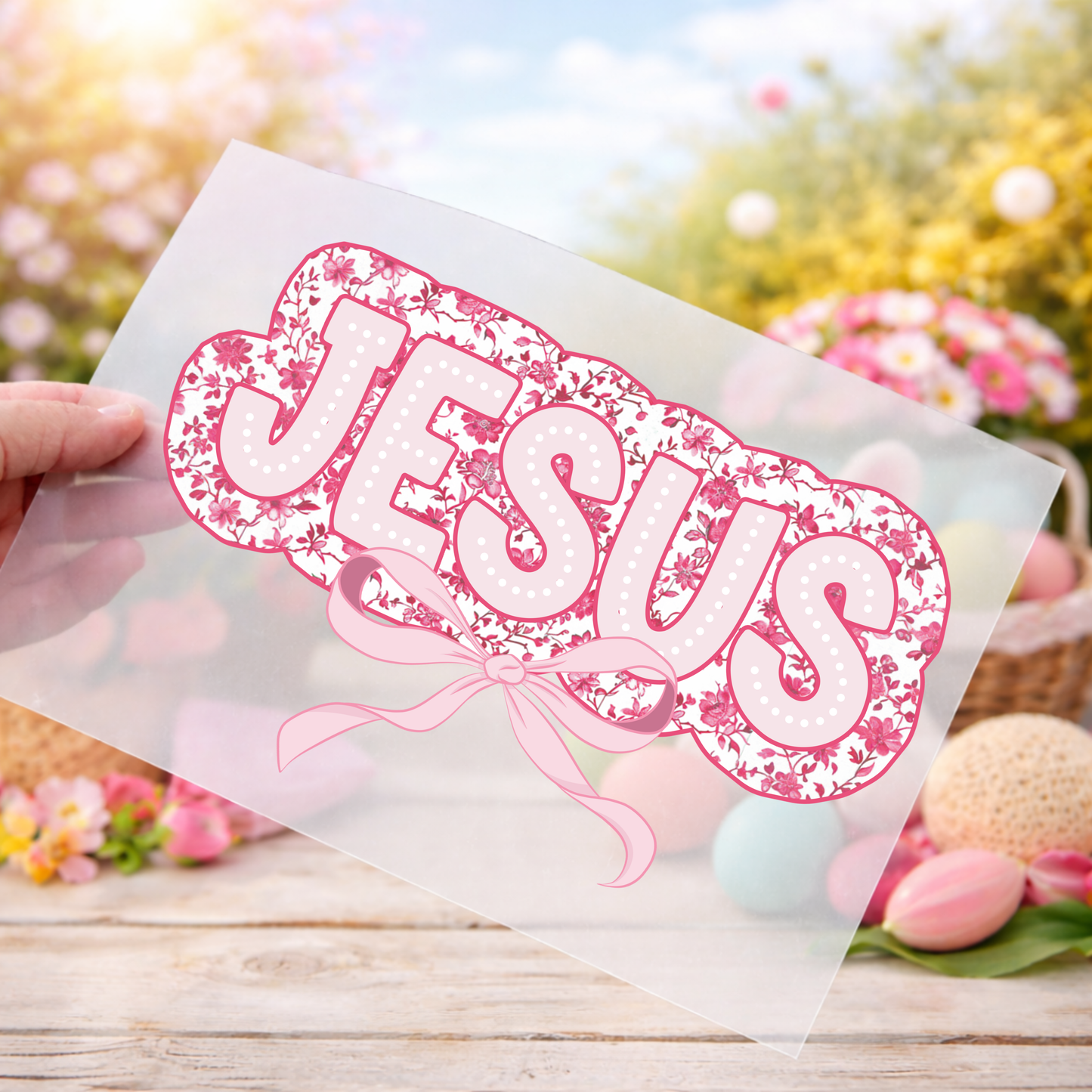 Easter DTF Transfer, Ready to Press Design