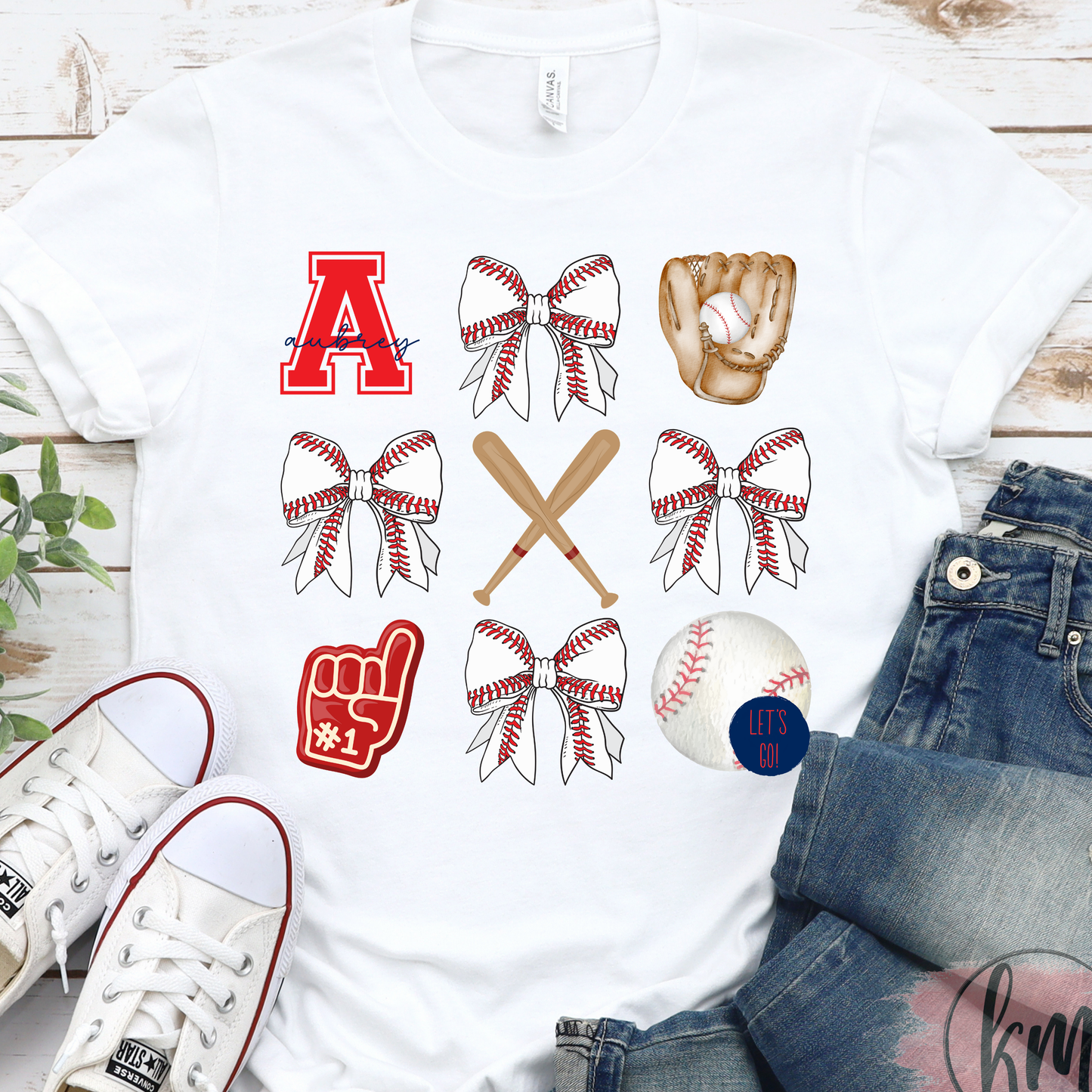 Aubrey Chaps Baseball Tshirt