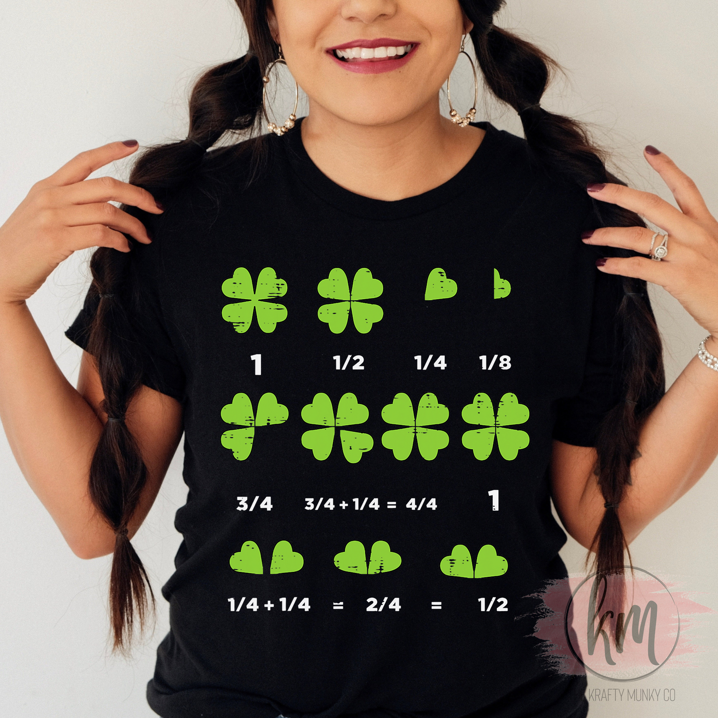 Clover Math tshirt,Teacher St. Patrick's Day tshirt, St. Patty's Day shirt
