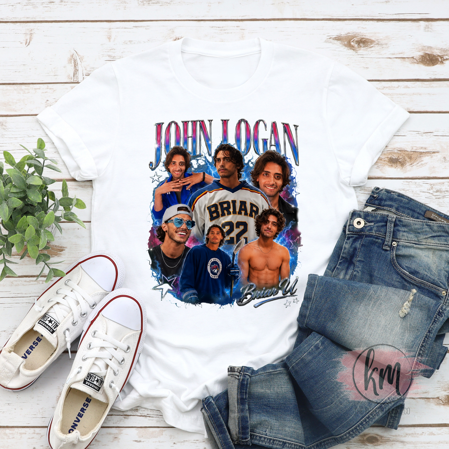 Off Campus Inspired Tshirt -John Logan Bootleg