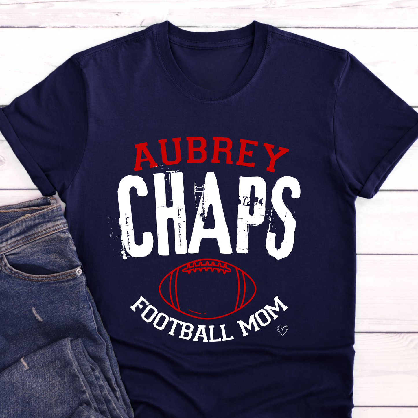 Aubrey Chaps Football Mom Tshirt