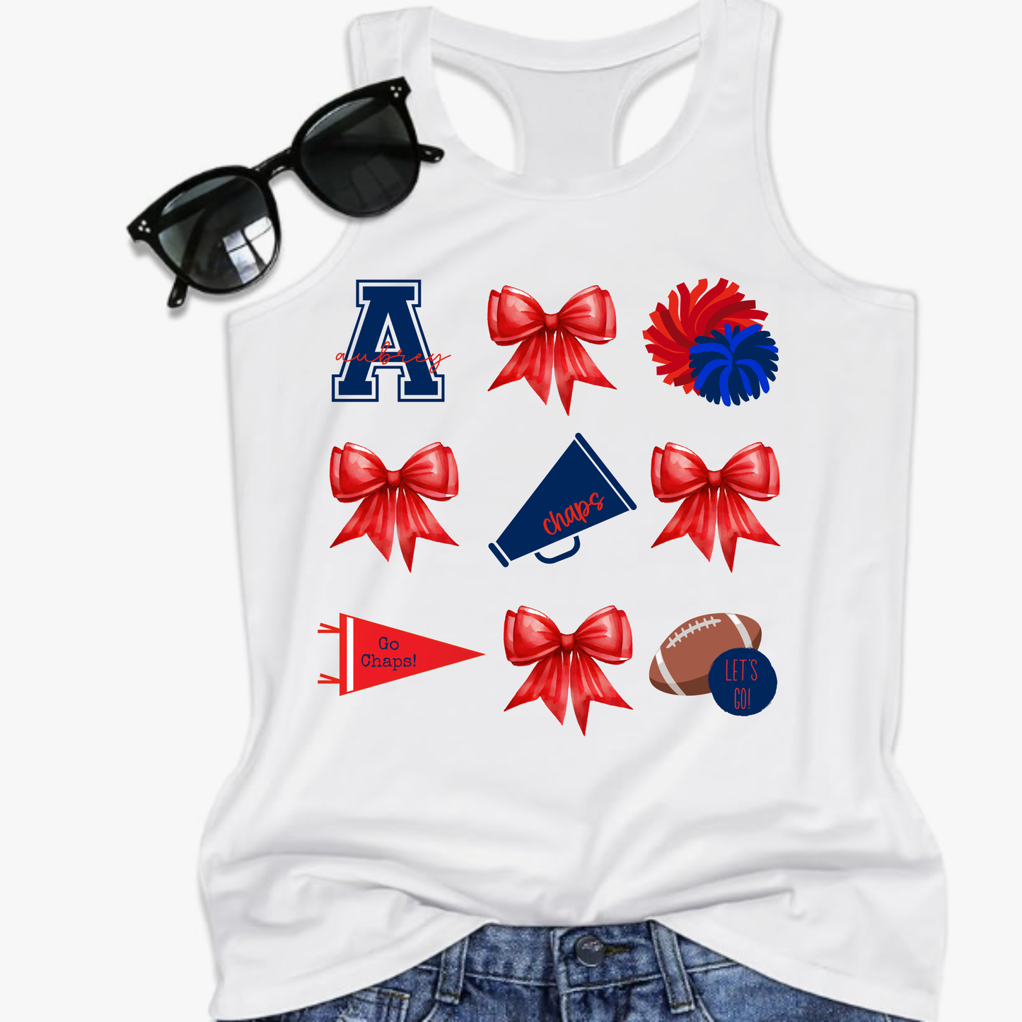 Cheer Mom Shirt, School Spirit Cheer Mom Razorback shirt