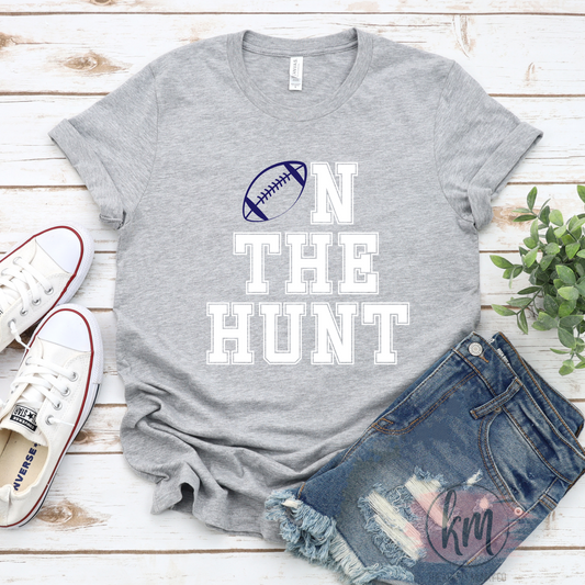 Aubrey On The Hunt Football Tshirt