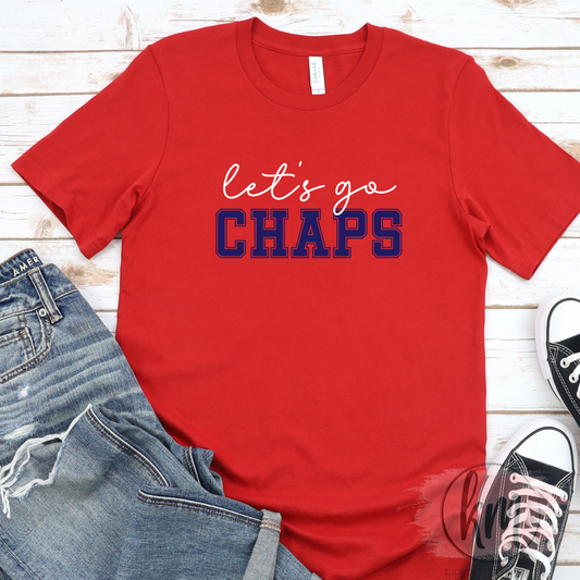 Aubrey Let's Go Chaps Tshirt