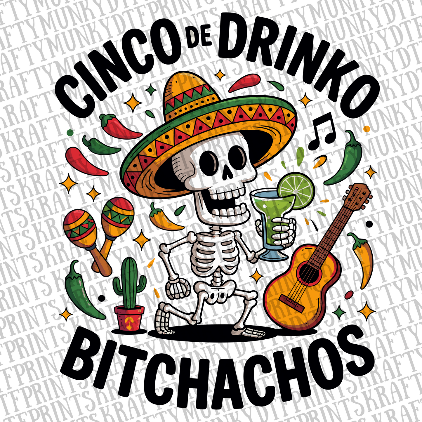 Cinco De Mayo DTF Print, Funny Cinco De Mayo