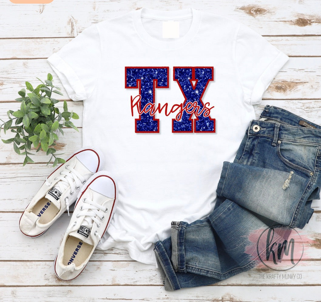 TX Rangers tshirt