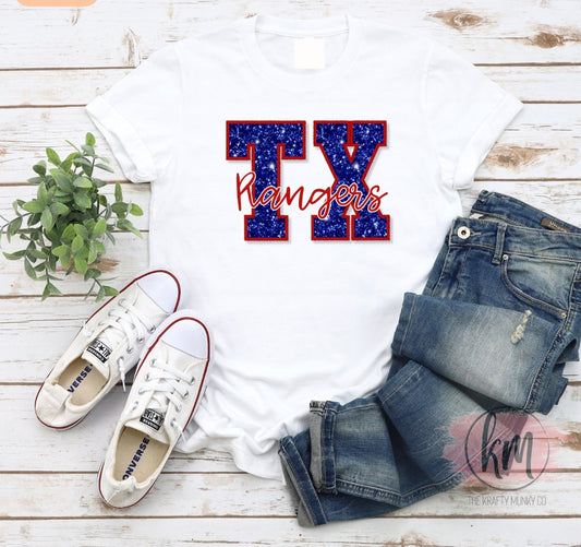 TX Rangers tshirt