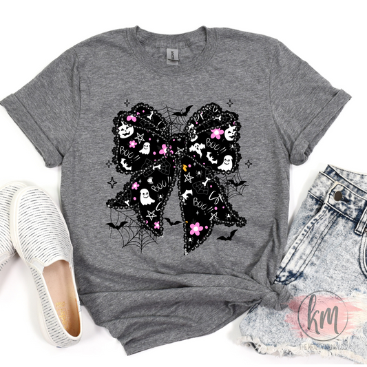 Halloween DTF Print, Halloween Bow Design