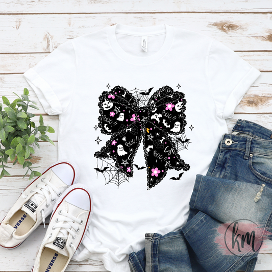 Cute Halloween Bow Tshirt