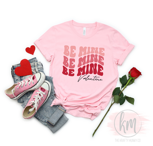 Valentine's Day Be Mine Valentine tshirt