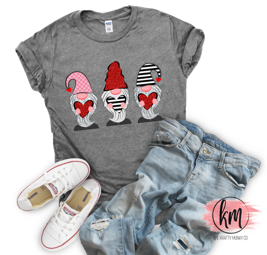 Valentine's Day Gnome shirt