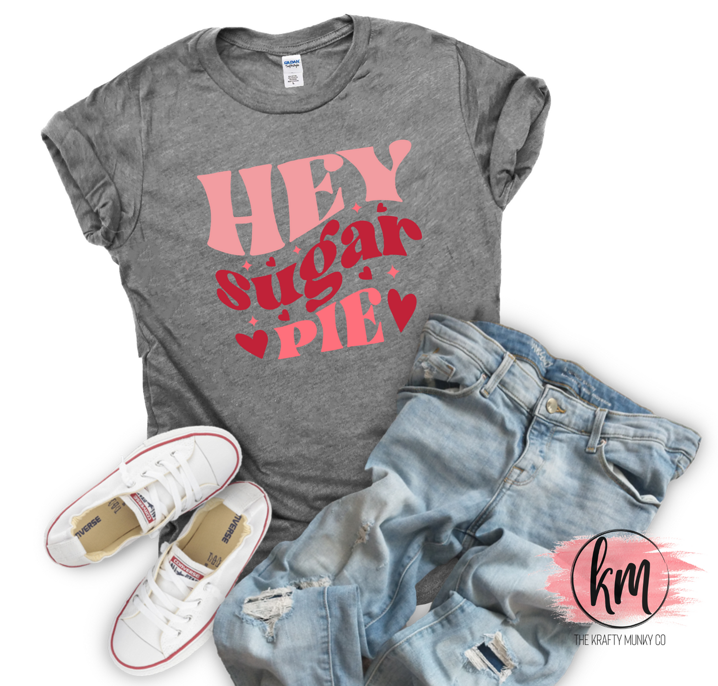 Valentine's Day Hey Sugar Pie tshirt