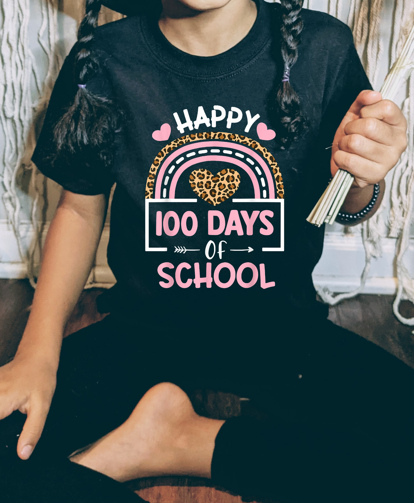 Happy 100 Days of School, Rainbow 100th Day of School Tshirt