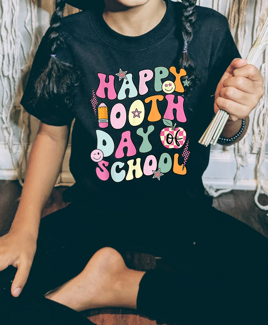 Happy 100th Day of School, 100th Day of School Tshirt