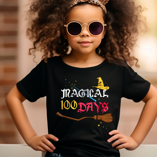 100 Magicall Days,   100th Day of School Tshirt