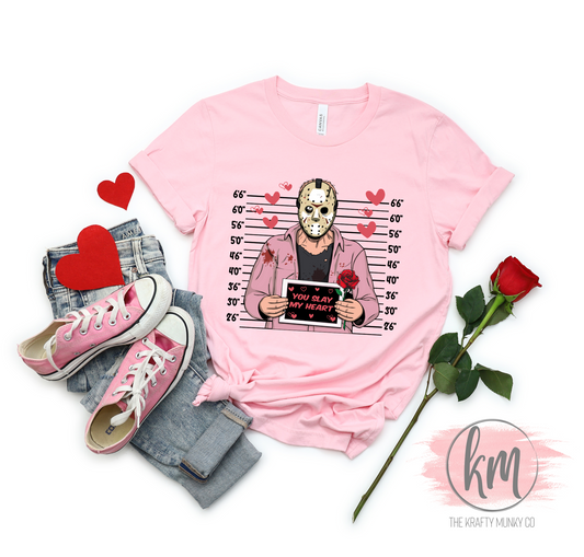 Valentine's Day Jason Tshirt