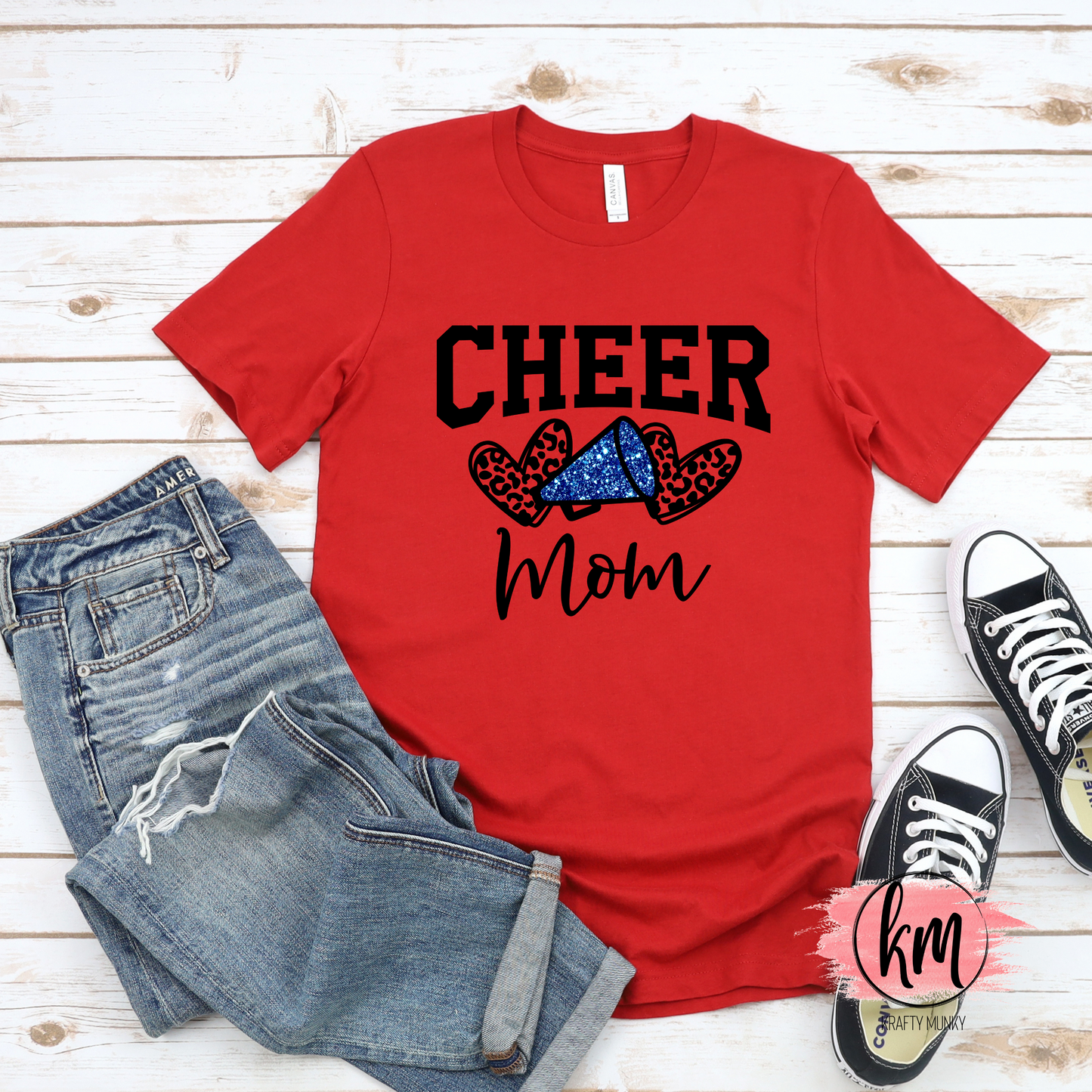 Cheer Mama DTF Print, Cheer Mom Design