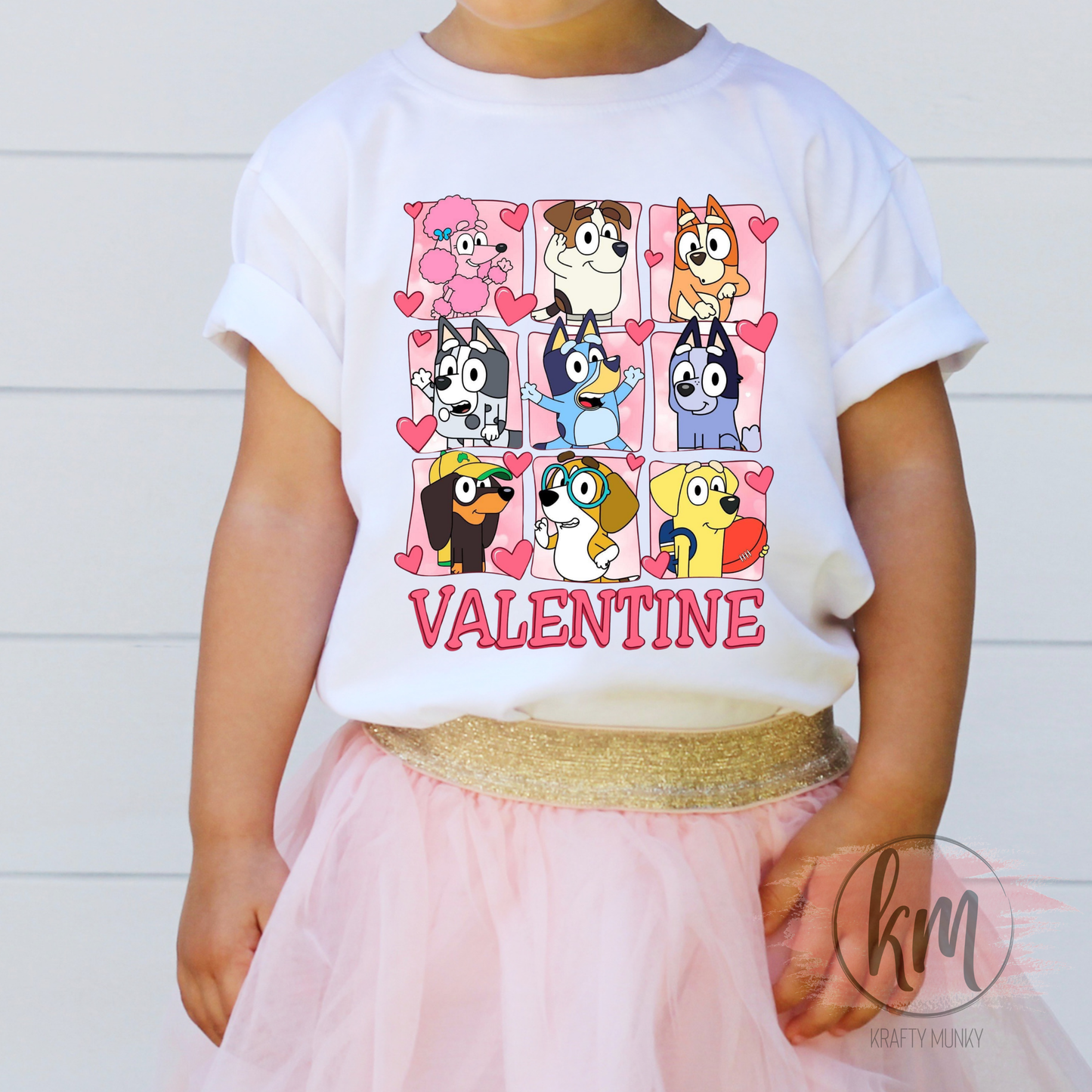 Valentine's Day Character Tshirt