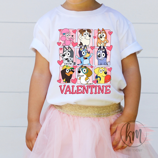 Valentine's Day Character Tshirt