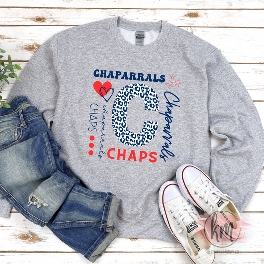 Aubrey Sweatshirt, Chaparrals Design
