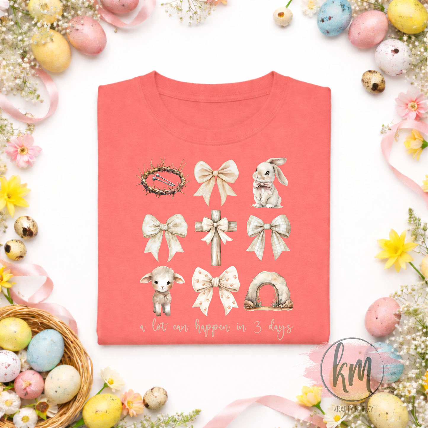 Faith, Easter, Jesus Tshirt