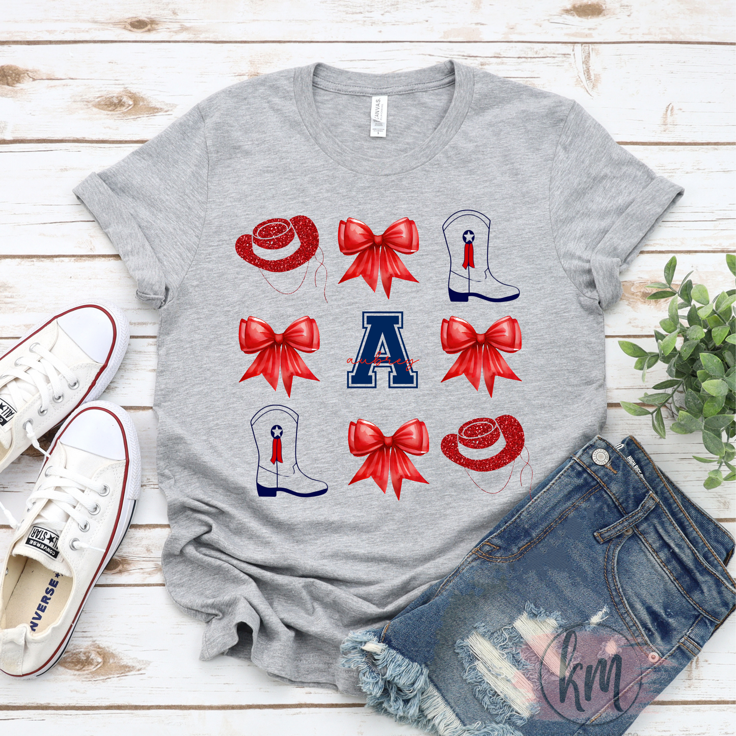 Aubrey Chaps Dance Team T-Shirt, School Spirit Cheer & Dance Tee