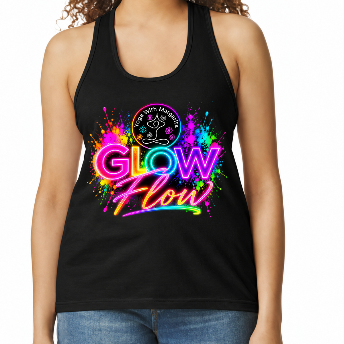 Yoga with Margarita Glow Flow Tank