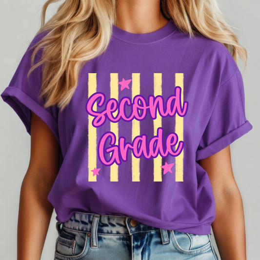 Back to School- Grade Tshirt