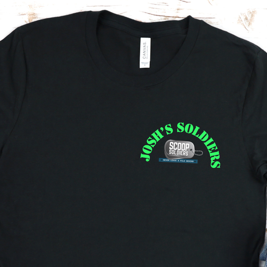 Josh's Soldiers Tshirt- Custom Order
