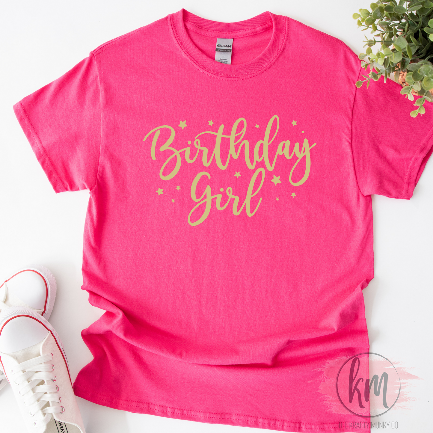 Birthday Girl Graphic Tee, Cute Party Shirt for Celebrations