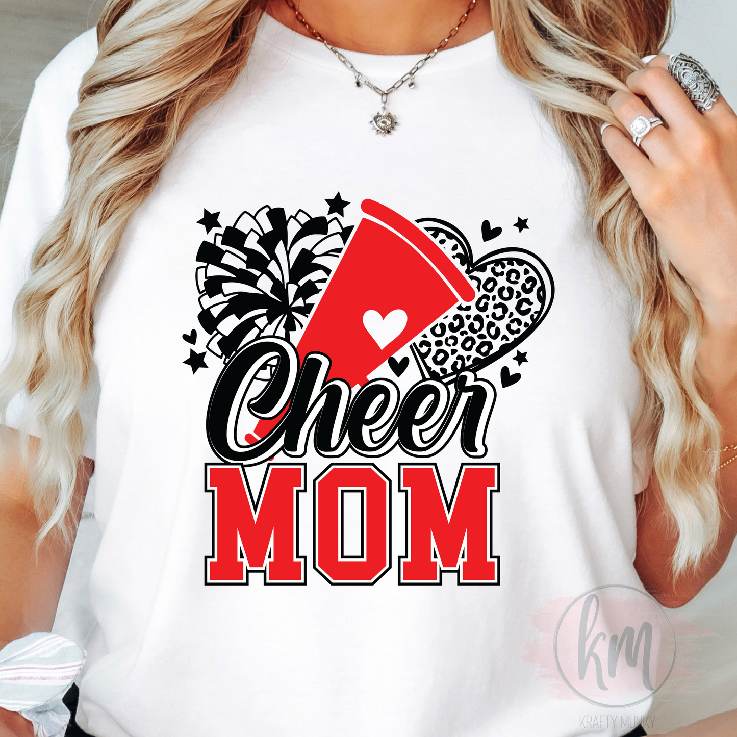 Cheer Mama DTF Print, Cheer Mom