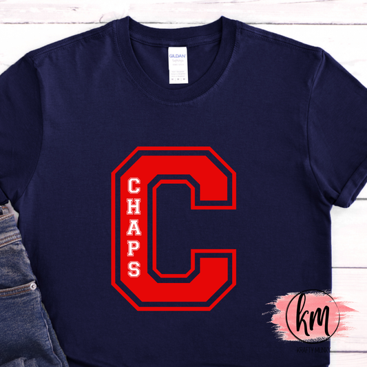 Aubrey Letter C Chaps Tshirt