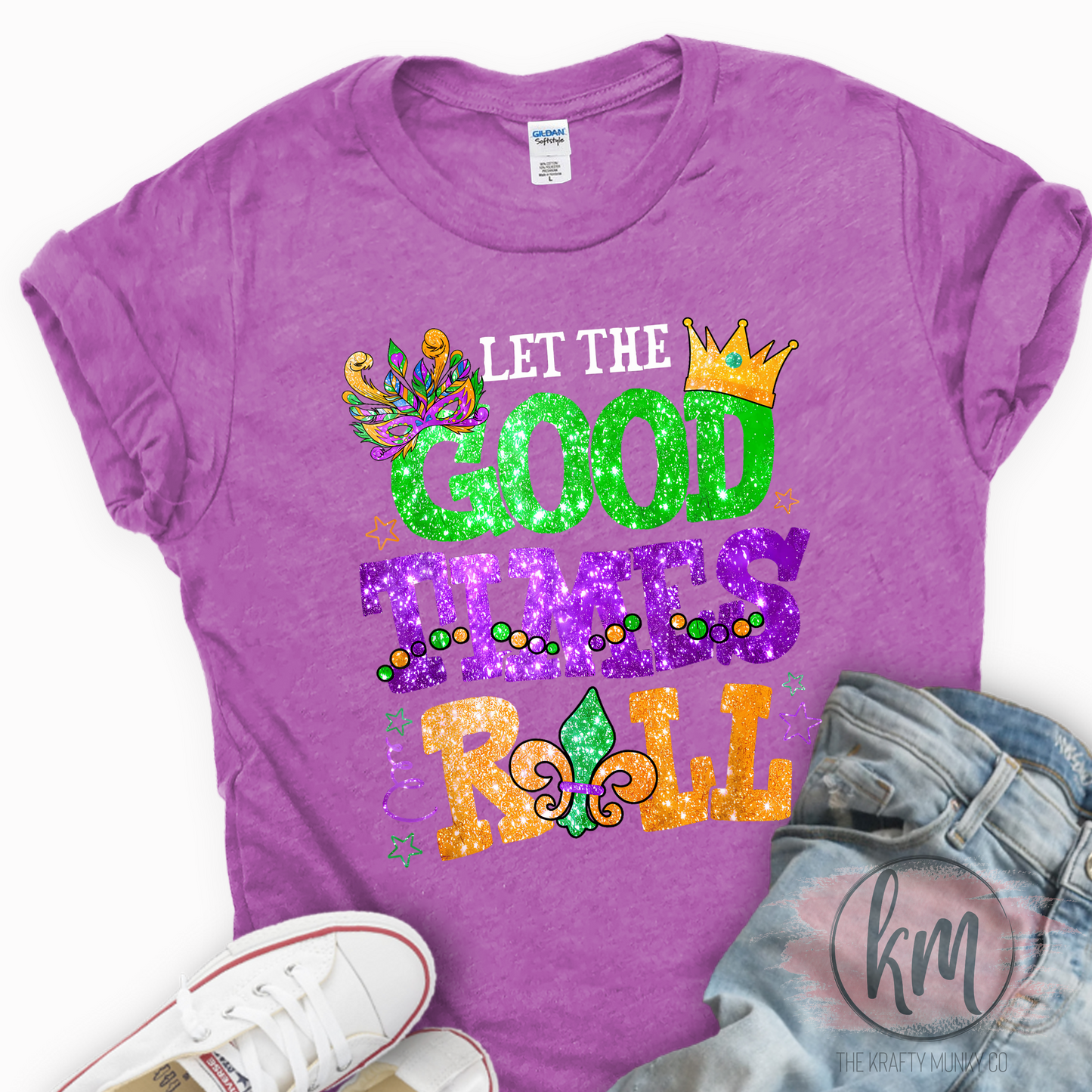 Mardi Gras shirt, Good Times Roll