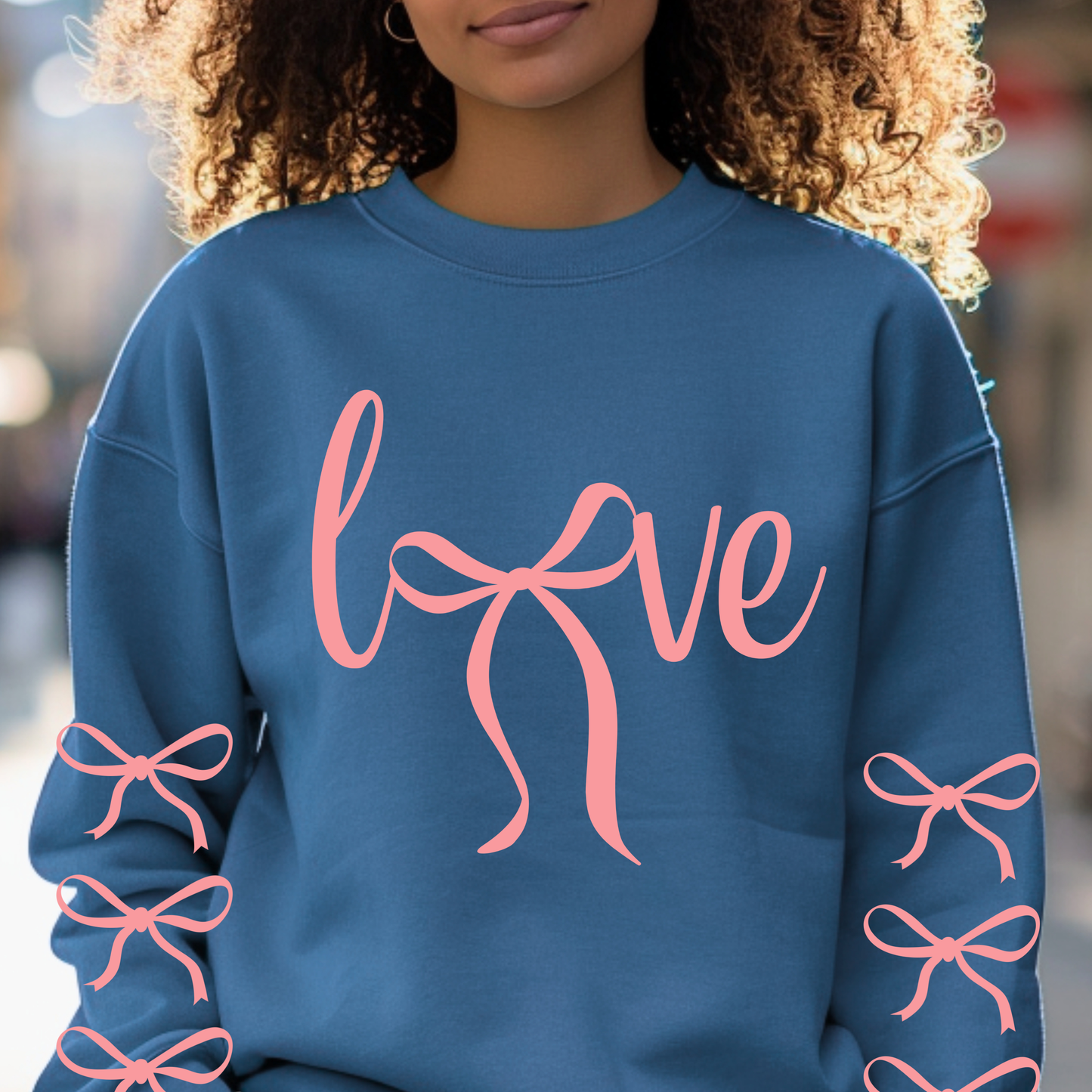 Valentine DTF Print- Pink Love