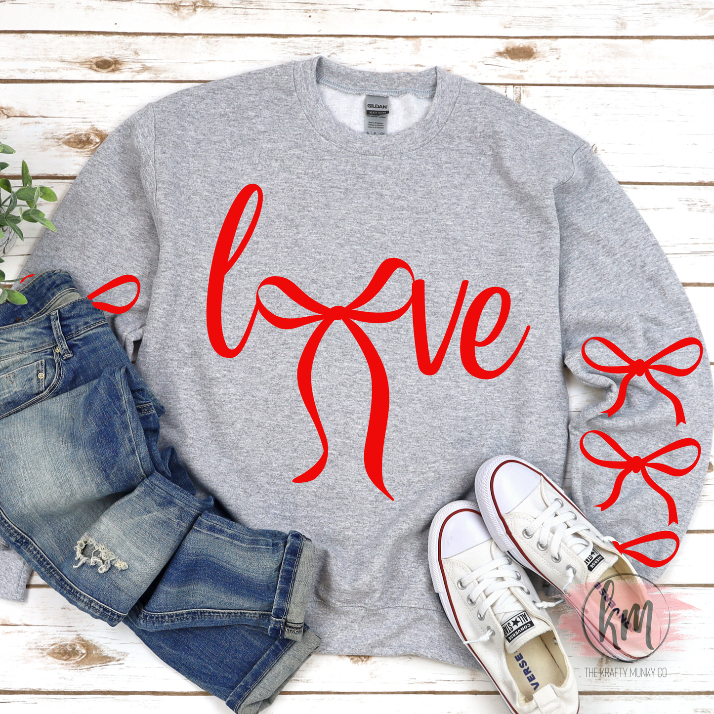 Cute Bow Sweatshirt