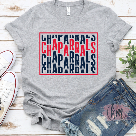 Aubrey Tshirt Chaparrals Design