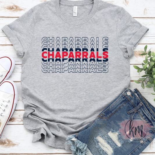 Aubrey Tshirt Chaparrals Design