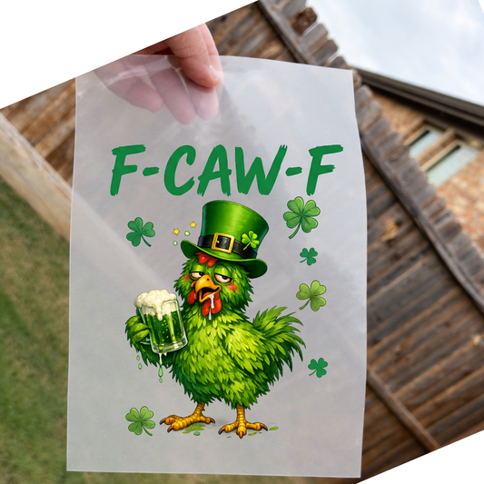 St Patrick's Day DTF Transfer, Ready to Press Design