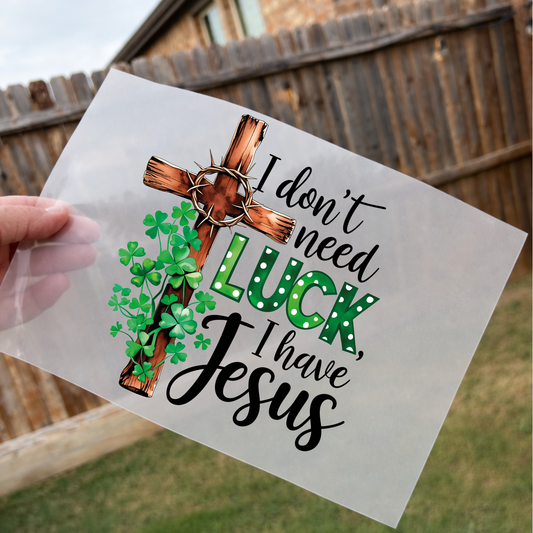 St Patrick's Day DTF Transfer, Ready to Press Design