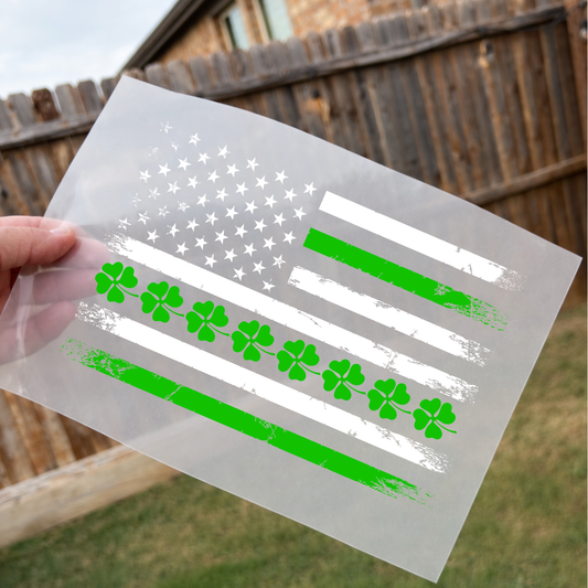 St Patrick's Day DTF Transfer, Ready to Press Design